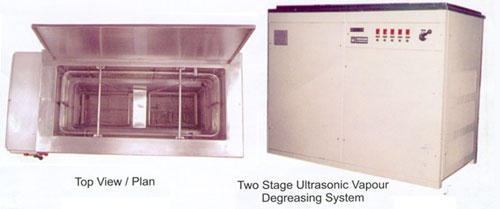 SMulti Stage Ultrasonic Vapour Degreasing System