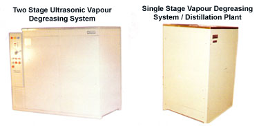 Ultrasonic Vapour Degreasing System